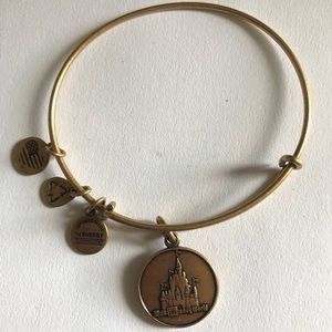 Genuine Alex and Ani gold tone bracelet